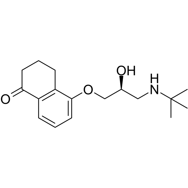 左布诺洛尔 结构式