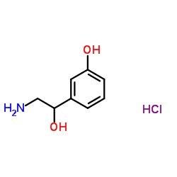 盐酸去甲苯福林 结构式