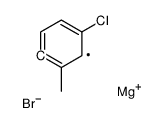 4-氯-2-甲基苯基溴化镁 结构式