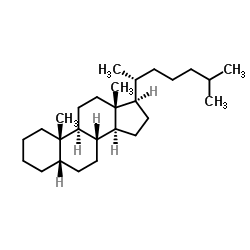 粪甾烷 结构式