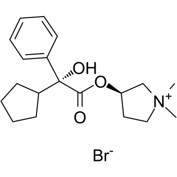 (R,R)-格隆溴铵 结构式