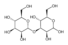 3-O-α-D-Mannopyranosyl D-Mannose 结构式