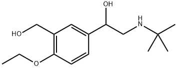 (±)-4-O-Ethyl Albuterol 结构式