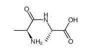 L-丙氨酰-L-丙氨酸 结构式