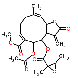 Uvedalin 结构式