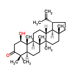 算盘子酮醇 结构式