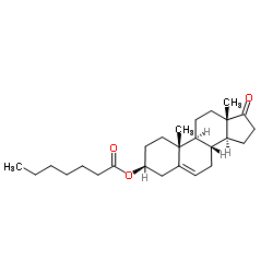 普拉雄酮庚酸酯 结构式