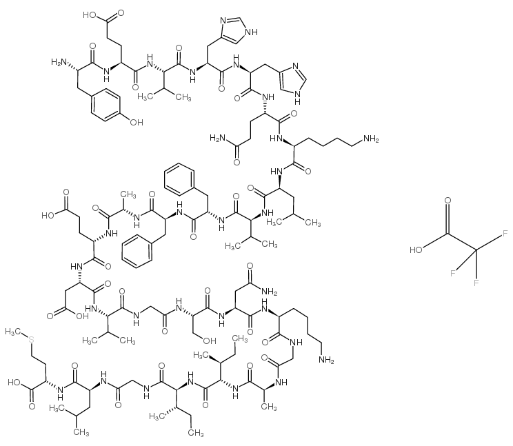 β淀粉样肽片段多肽10-35 结构式