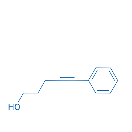5-苯基-4-戊炔-1-醇 结构式