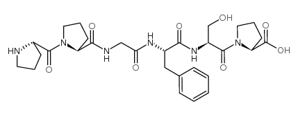 缓激肽片段2-7 结构式