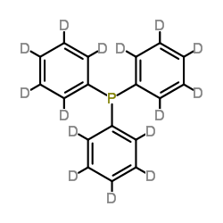 三苯基膦-d15 结构式
