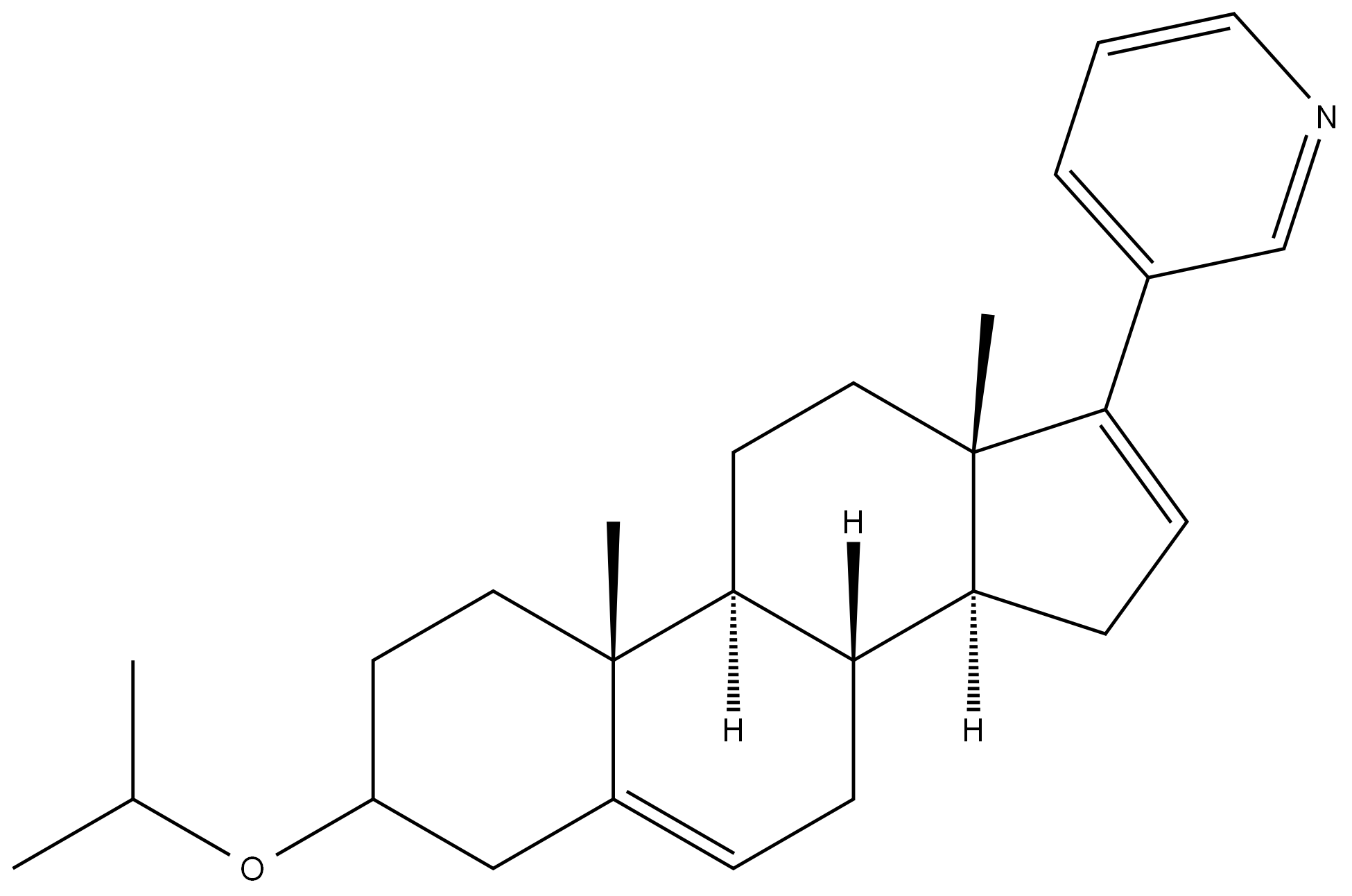 阿比特龙杂质A 结构式