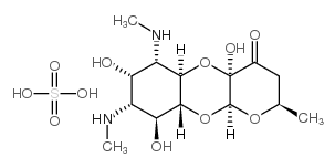 硫酸大观霉素水合物 结构式
