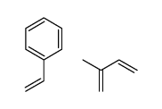 聚苯乙烯-嵌段-聚异戊二烯-嵌段-聚苯乙烯 结构式