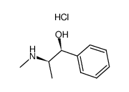 盐酸右旋麻黄碱 结构式