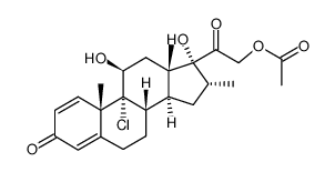 糠酸莫米松杂质O 结构式