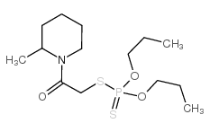 哌草磷 结构式