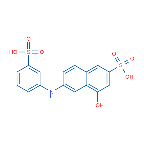 N-(3-磺苯基)γ-酸 结构式