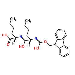 FMOC-NLE-NLE-OH 结构式