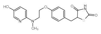 5-羟基罗格列酮 结构式
