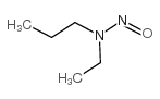 N-亚硝基乙基正丙胺 结构式