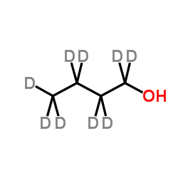 1-丁醇-d9 结构式