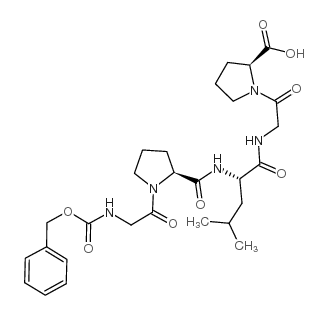 Z-Gly-Pro-Leu-Gly-Pro-OH 结构式