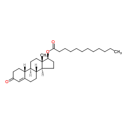 月桂酸诺龙 结构式