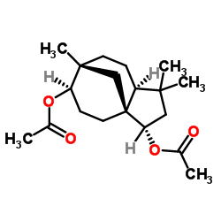 二乙酸丁香三环烷二醇酯 结构式
