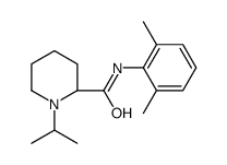 (2S)-N-(2,6-二甲基苯基)-1-异丙基哌啶-2-甲酰胺 结构式