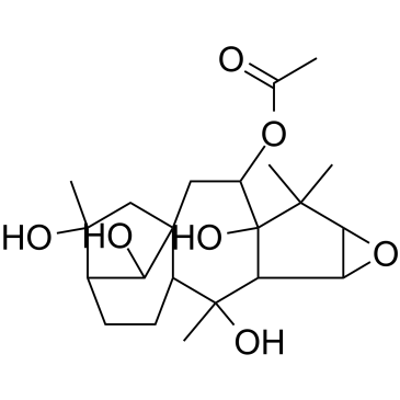 闹羊花毒素II 结构式