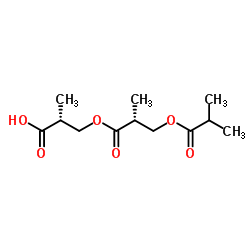 聚(L-乳酸) SRU 结构式