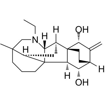 光翠雀碱 结构式