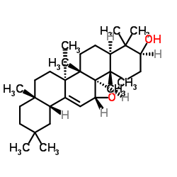 3β-羟基-11α-甲氧基-齐墩果-12-烯 结构式