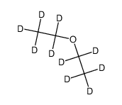 乙醚-d10 结构式