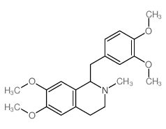 (S)-劳丹素 结构式