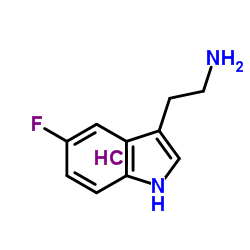 5-氟色胺盐酸盐 结构式