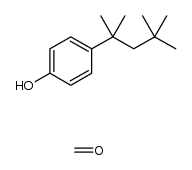 甲醛与4-(1,1,3,3-四甲基丁基)苯酚的聚合物 结构式