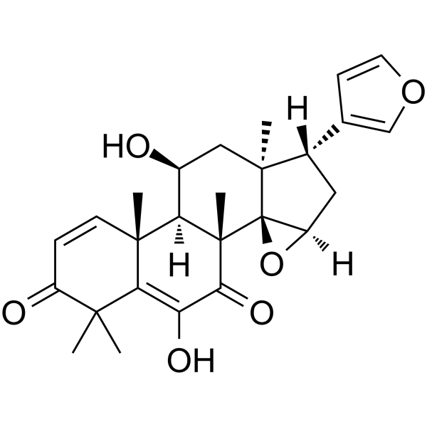 11β-羟基洋椿苦素 结构式