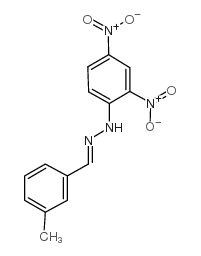 间甲苯甲醛 2,4-二硝基苯腙 结构式