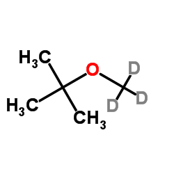 叔丁基甲基-d3醚 结构式