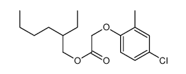 2甲4氯-2-乙基己基酯 结构式