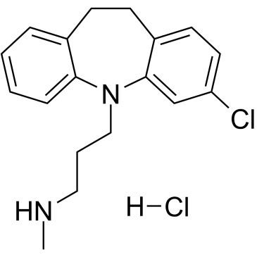 去甲氯米帕明盐酸盐 结构式