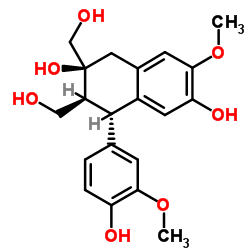 环橄榄树脂素 结构式
