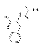 丙氨酰-D-苯丙氨酸 结构式