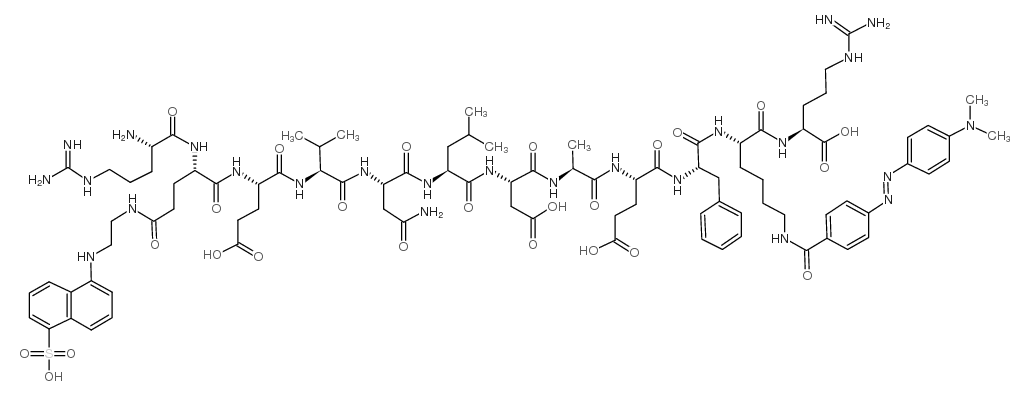 β-分泌酶底物IV 结构式
