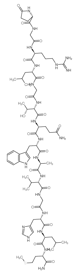 产婆蟾肽 结构式