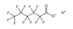 全氟己酸钾 结构式