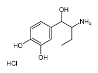 盐酸乙基去甲肾上腺素 结构式