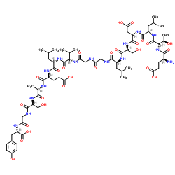 人瘦素(126-140)肽段 结构式